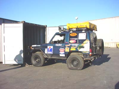 Out of the container...