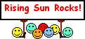 Rising Sun Rocks! :risingsun :risingsun