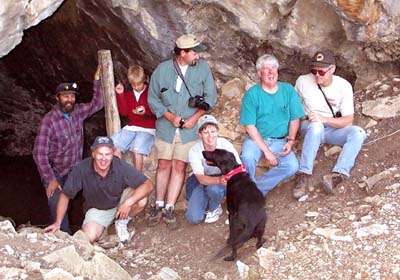 At Hubbards Cave