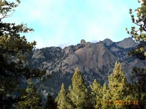 Looking North from Longwater Gulch