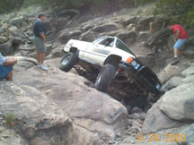 Dan Dilly Jr. in his mini