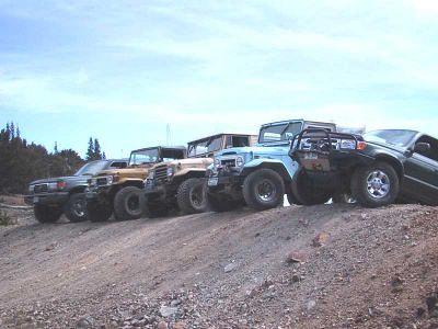 The line up.